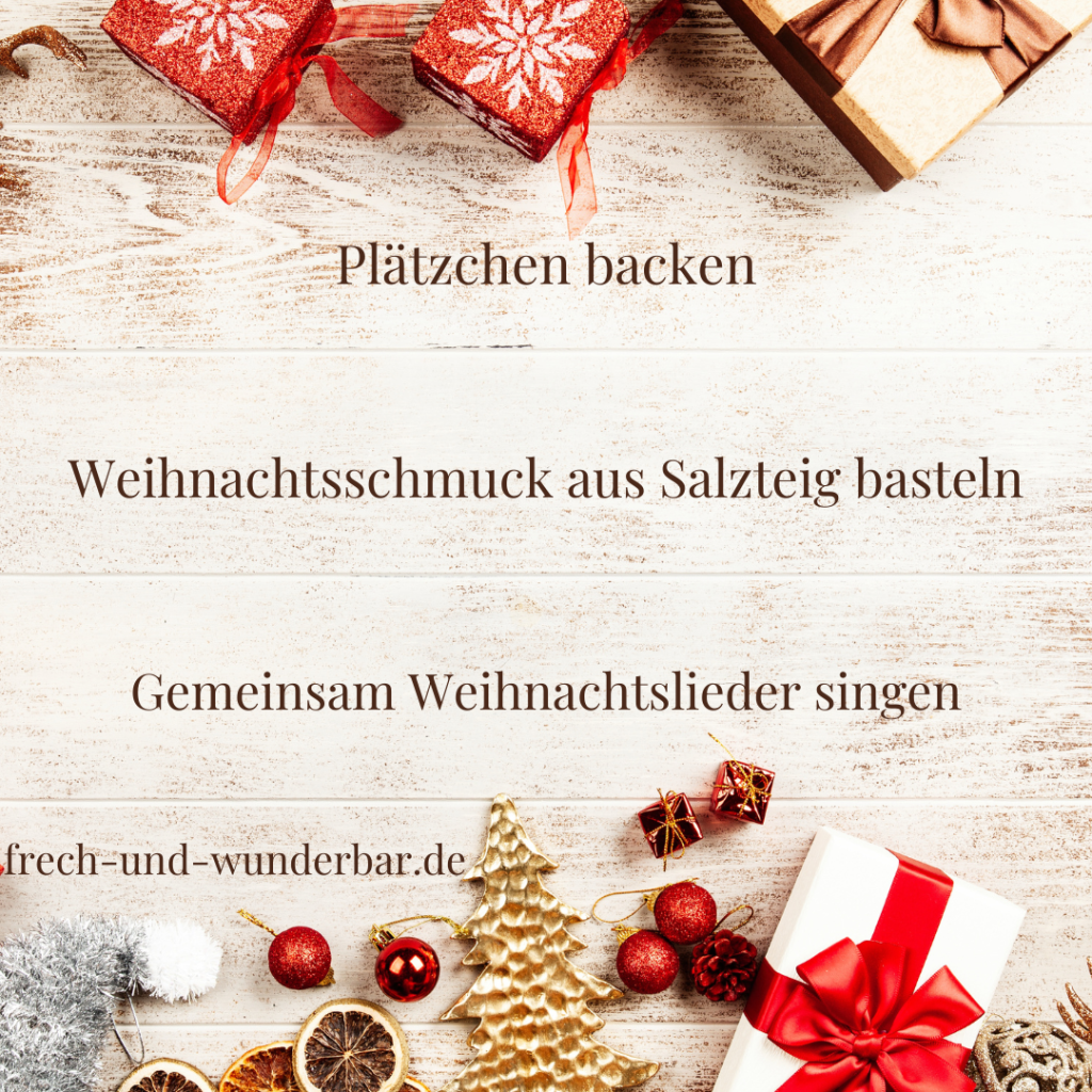 Ideen zur Weihnachtszeit für die ganze Familie