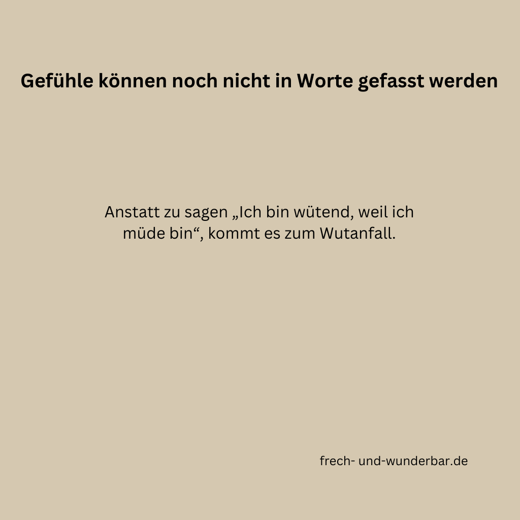 Warum reagieren Kinder so stark auf Frust?