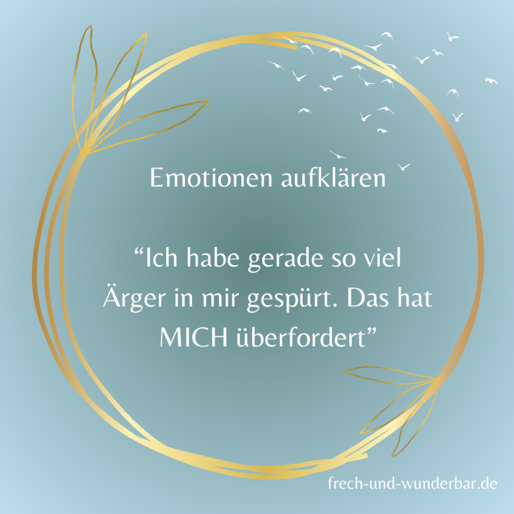 Wenn du merkst, dass du die Kontrolle verloren hast..