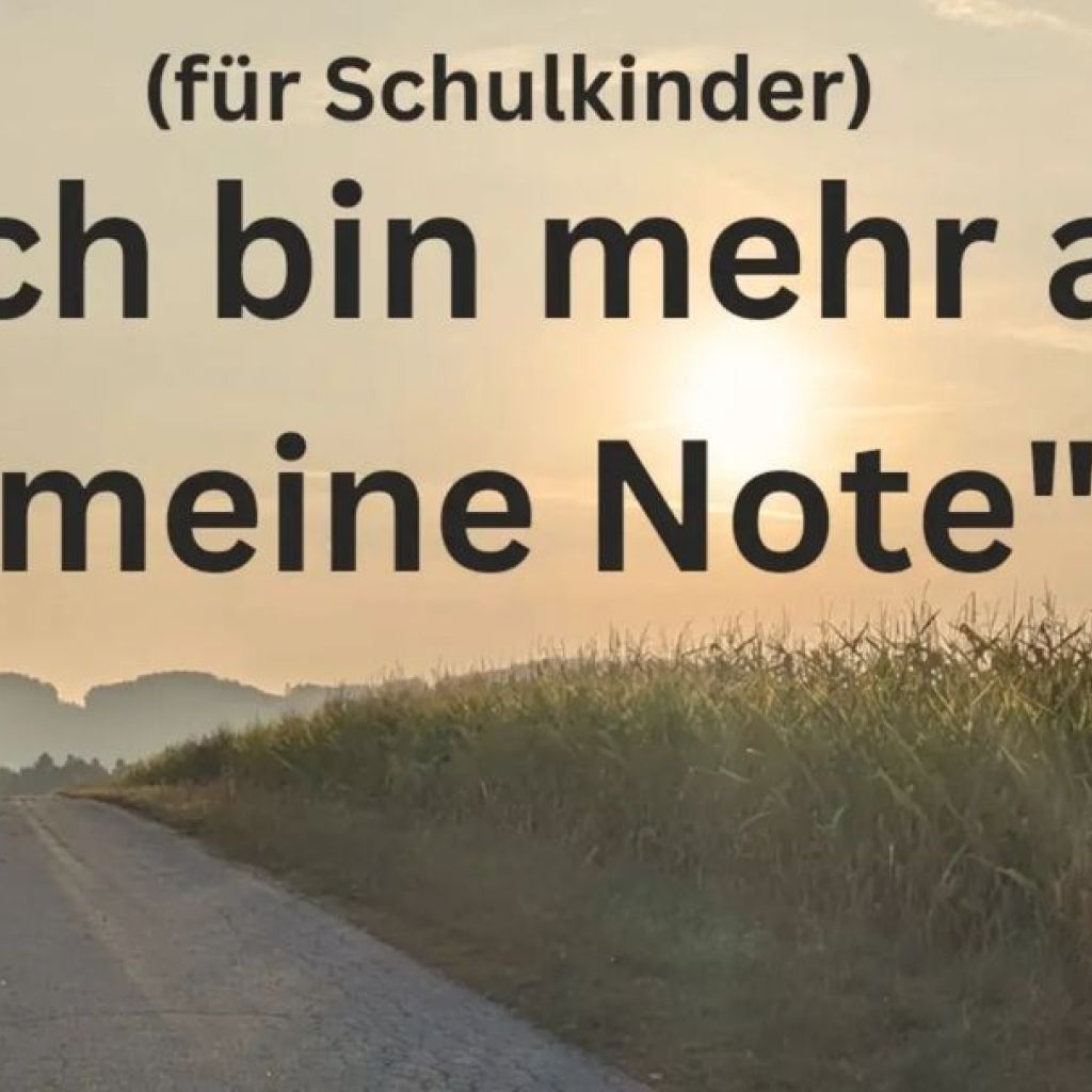 Ich bin mehr als meine Note - Frech & Wunderbar