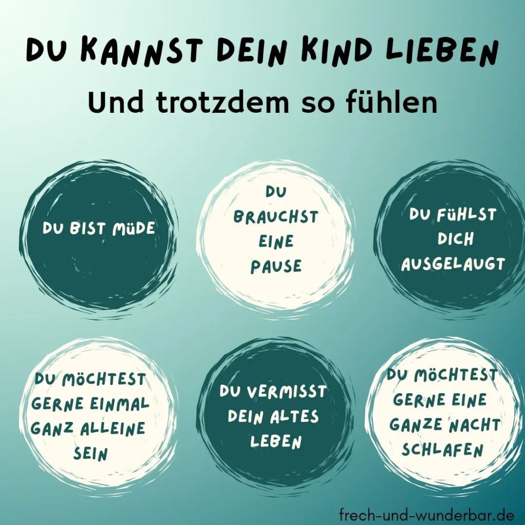Du kannst dein Kind lieben und trotzdem so fühlen - Frech & Wunderbar - liebevolle und bindungsorientierte Erziehung