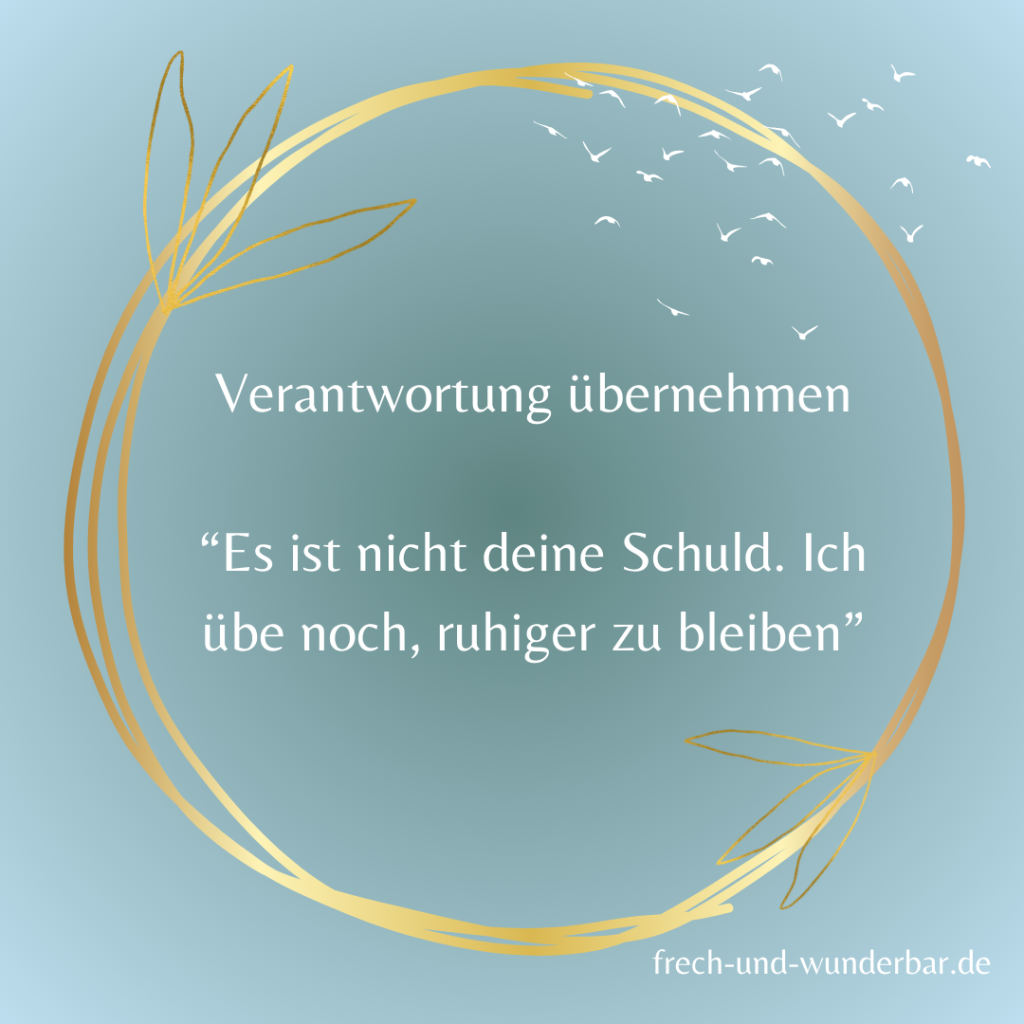 Wenn du merkst, dass du die Kontrolle verloren hast..