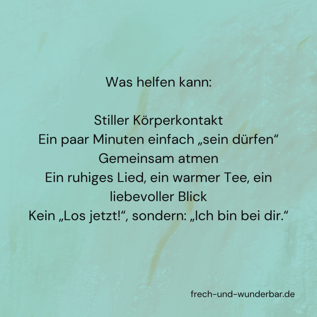 Aufwachbegleitung
