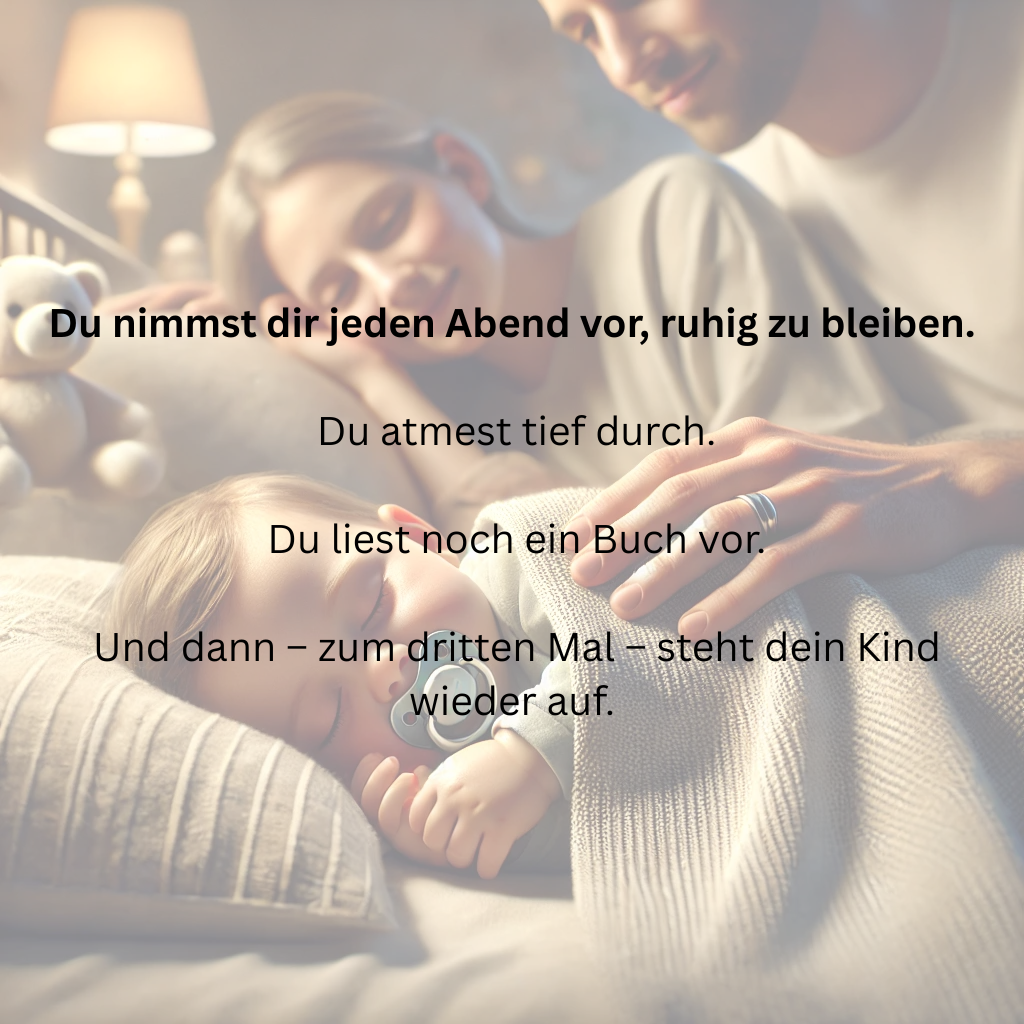 Wenn die Einschlafbegleitung zur Zerreißprobe wird