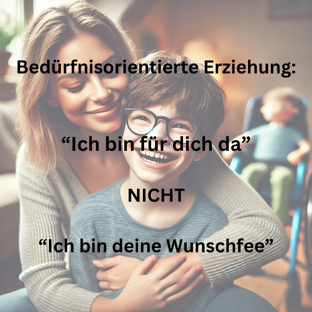 Bed&uuml;rfnisorientierte Erziehung: "Ich bin f&uuml;r dich da" - nicht "Ich bin deine Wunschfee" - Frech & Wunderbar - liebevolle und bindungsorientierte Erziehung
