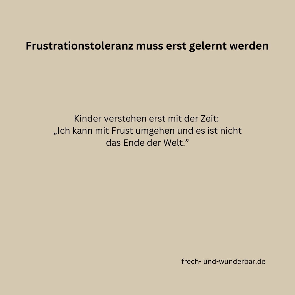 Warum reagieren Kinder so stark auf Frust?