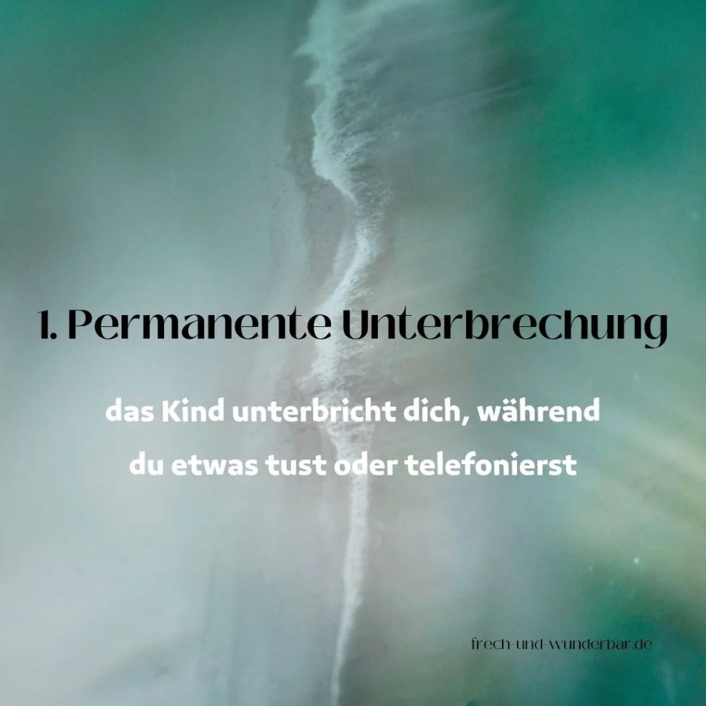 Permanente Unterbrechnung - Frech & Wunderbar