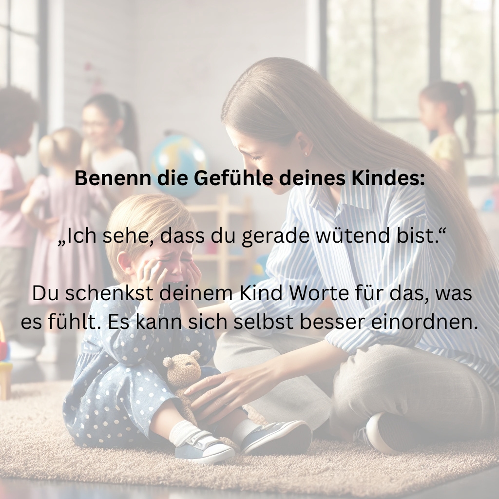 Selbstregulation beginnt mit Co-Regulation