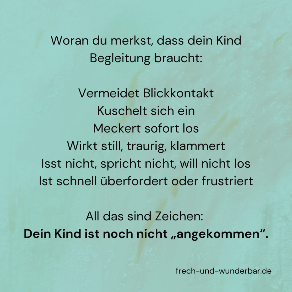 Aufwachbegleitung
