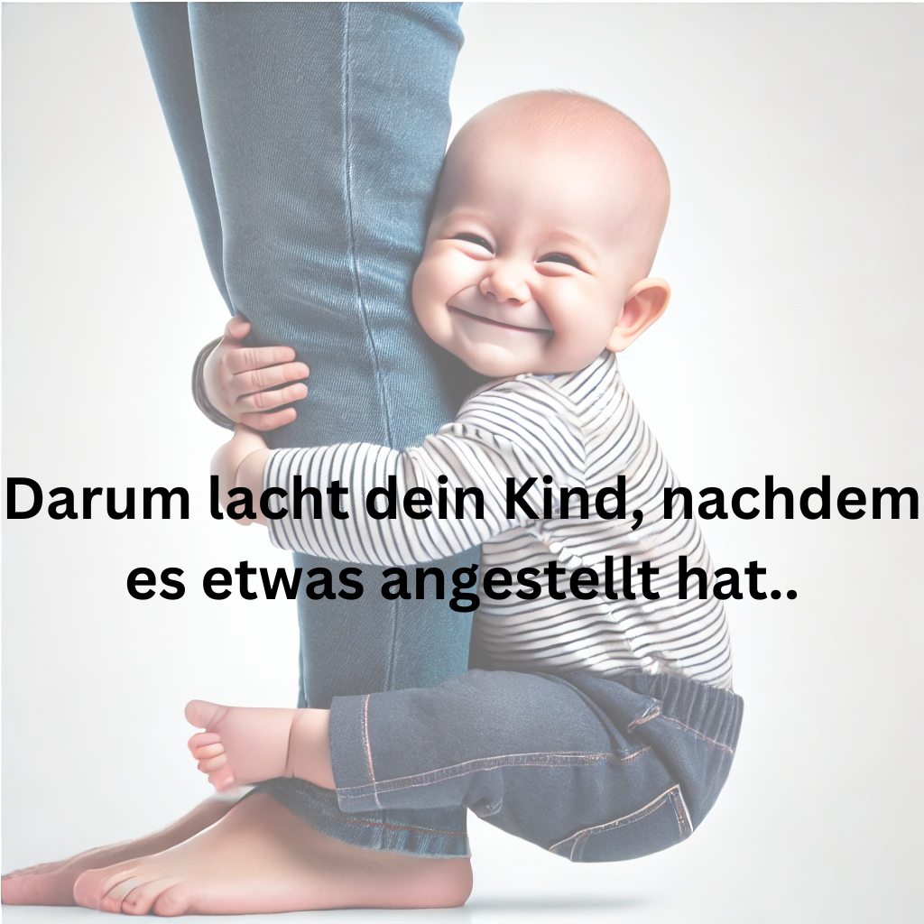 Darum lacht dein Kind, nachdem es etwas angestellt hat - Frech & Wunderbar - liebevolle und bindungsorientierte Erziehung